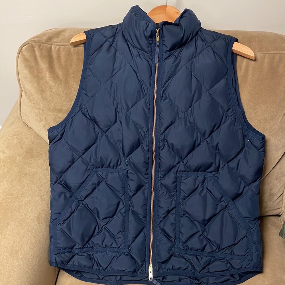 JCrew navy vest - Picture 3 of 5